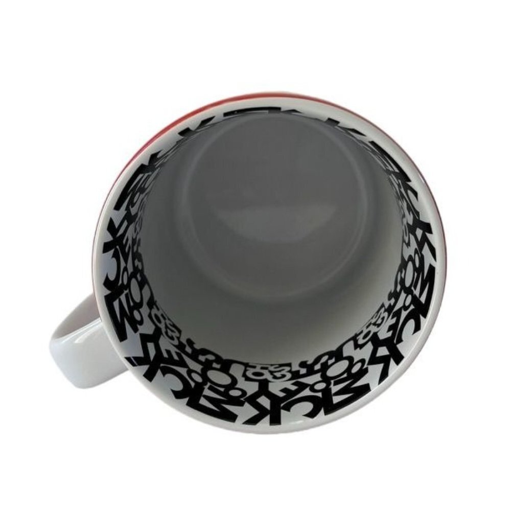 Mickey Mouse Silhouette Authentic Original Disney Parks Red and Black Coffee Mug - Picture 7 of 7
